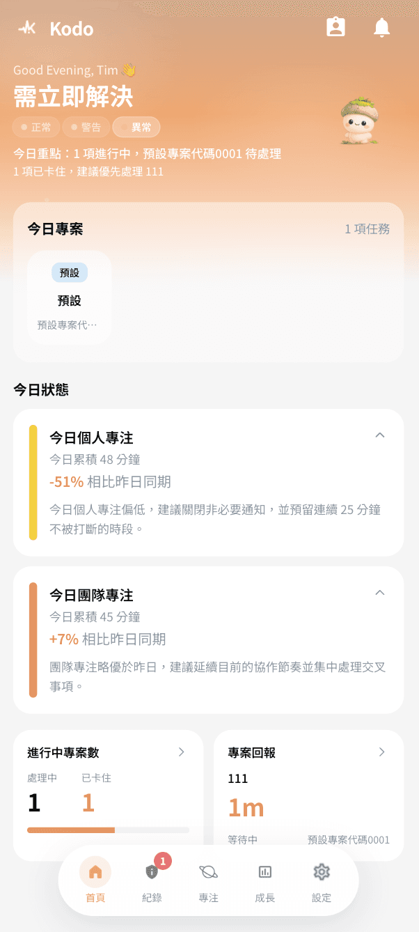 異常感知